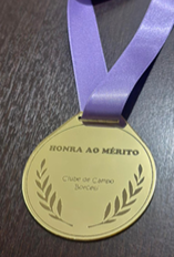 Medalha em acrílico