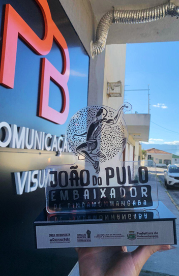 Troféu em acrílico